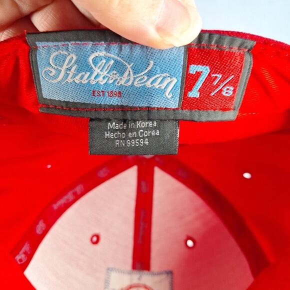 Montreal Canadiens Stall & Dean Wool Fitted Cap Hat - Size: 7 7/8 NHL - Picture 9 of 9